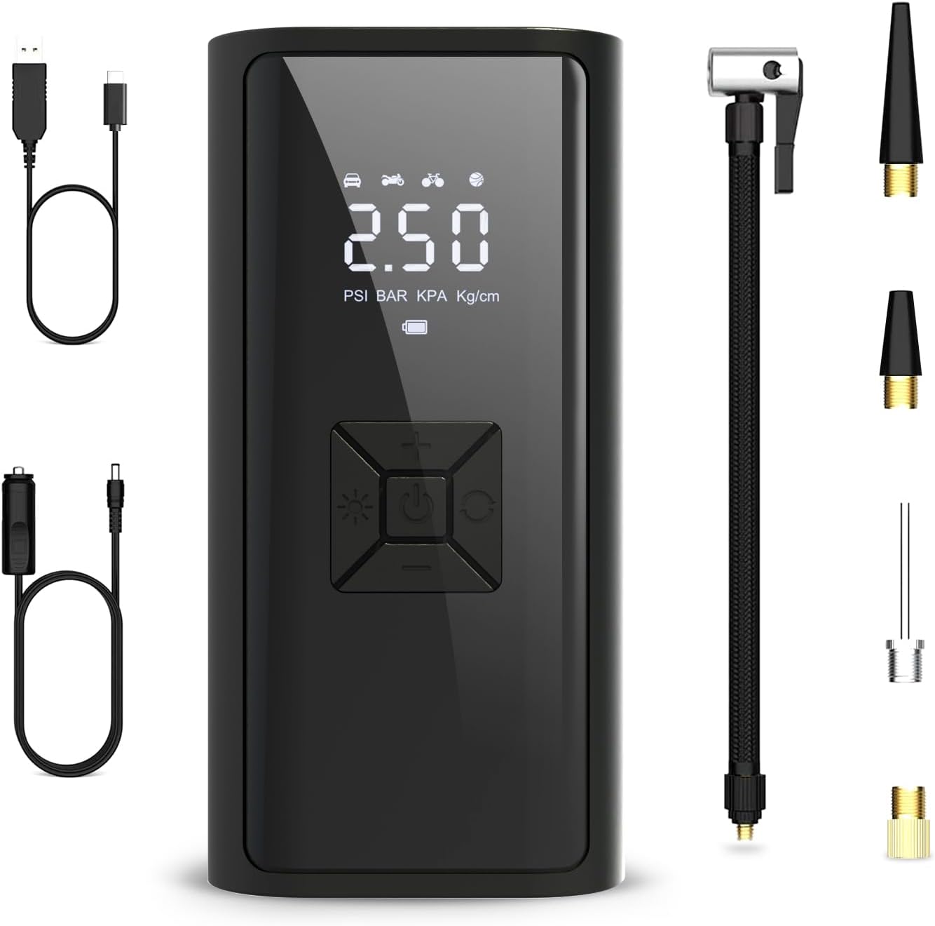 COMPRESOR DE AIRE CON WIRELESS DIGITAL EG-216