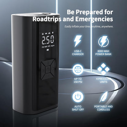 COMPRESOR DE AIRE CON WIRELESS DIGITAL EG-216